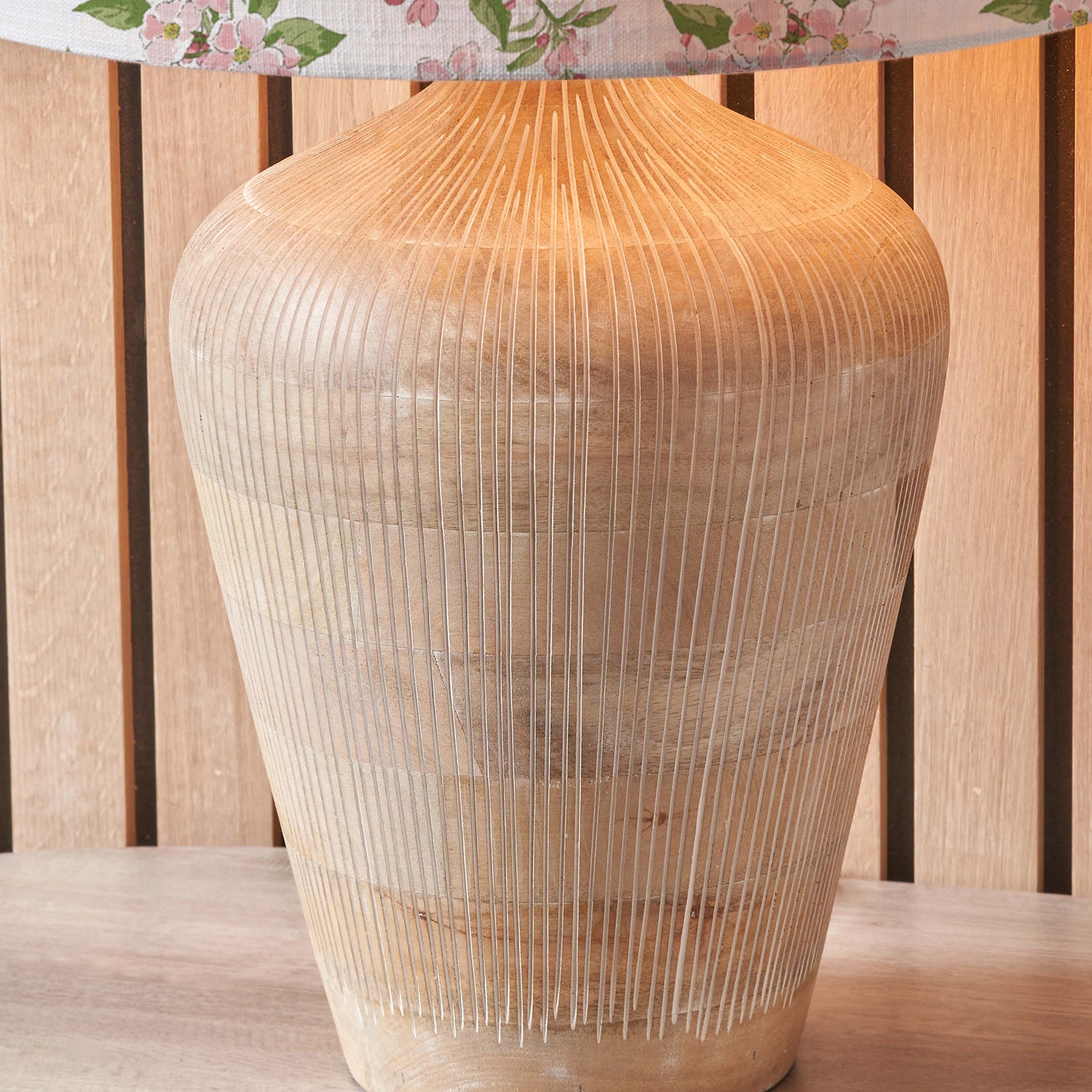 Hambleton Carved Table Lamp Base 