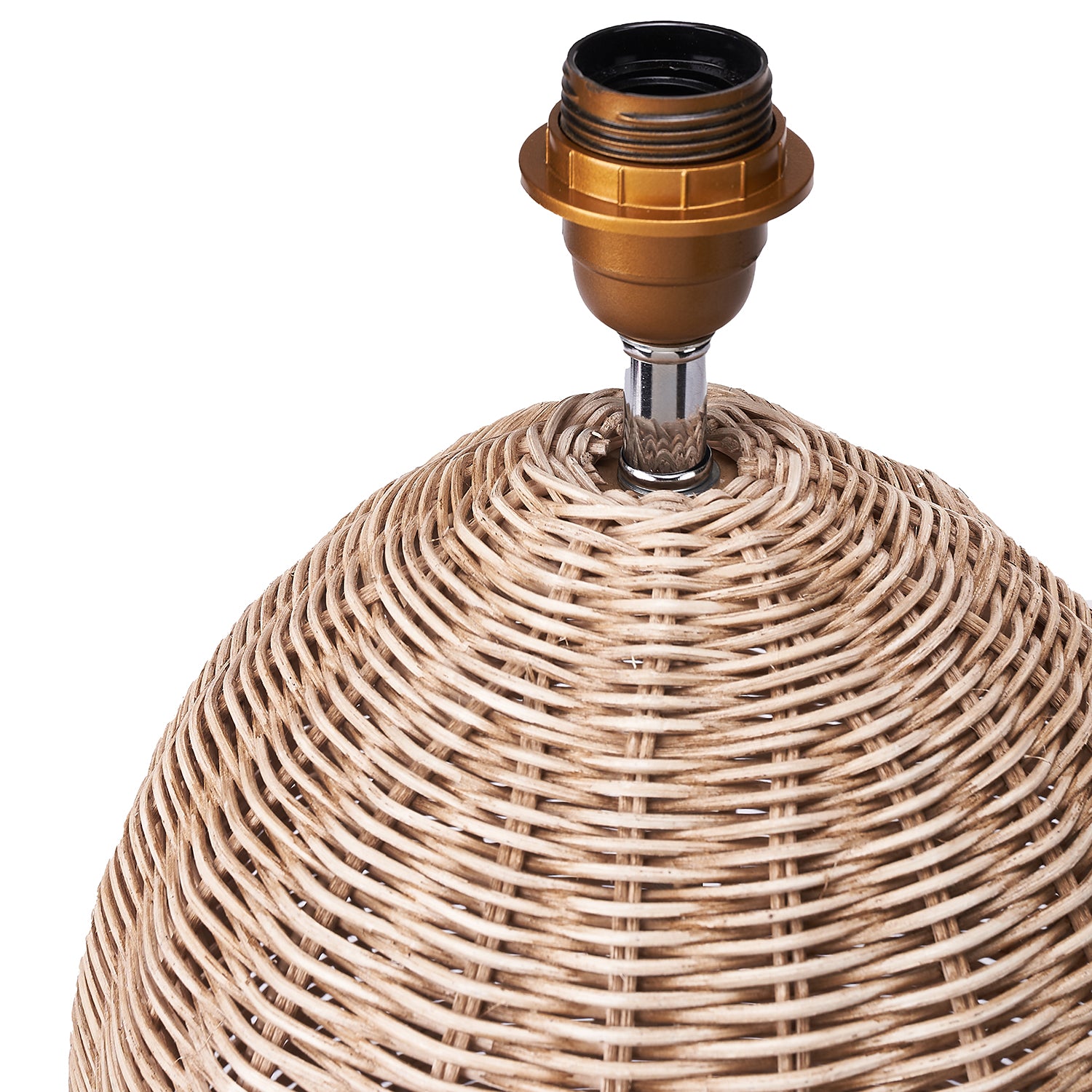 Langham Rattan Table Lamp Base