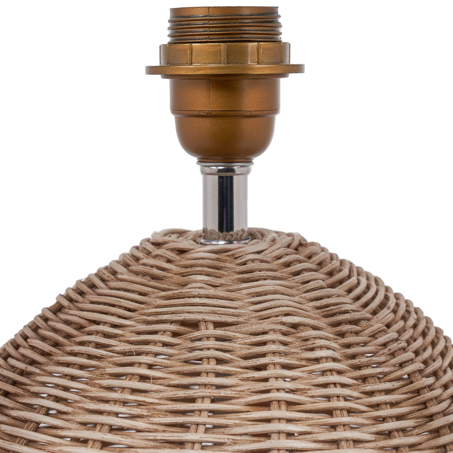 Langham Rattan Table Lamp Base
