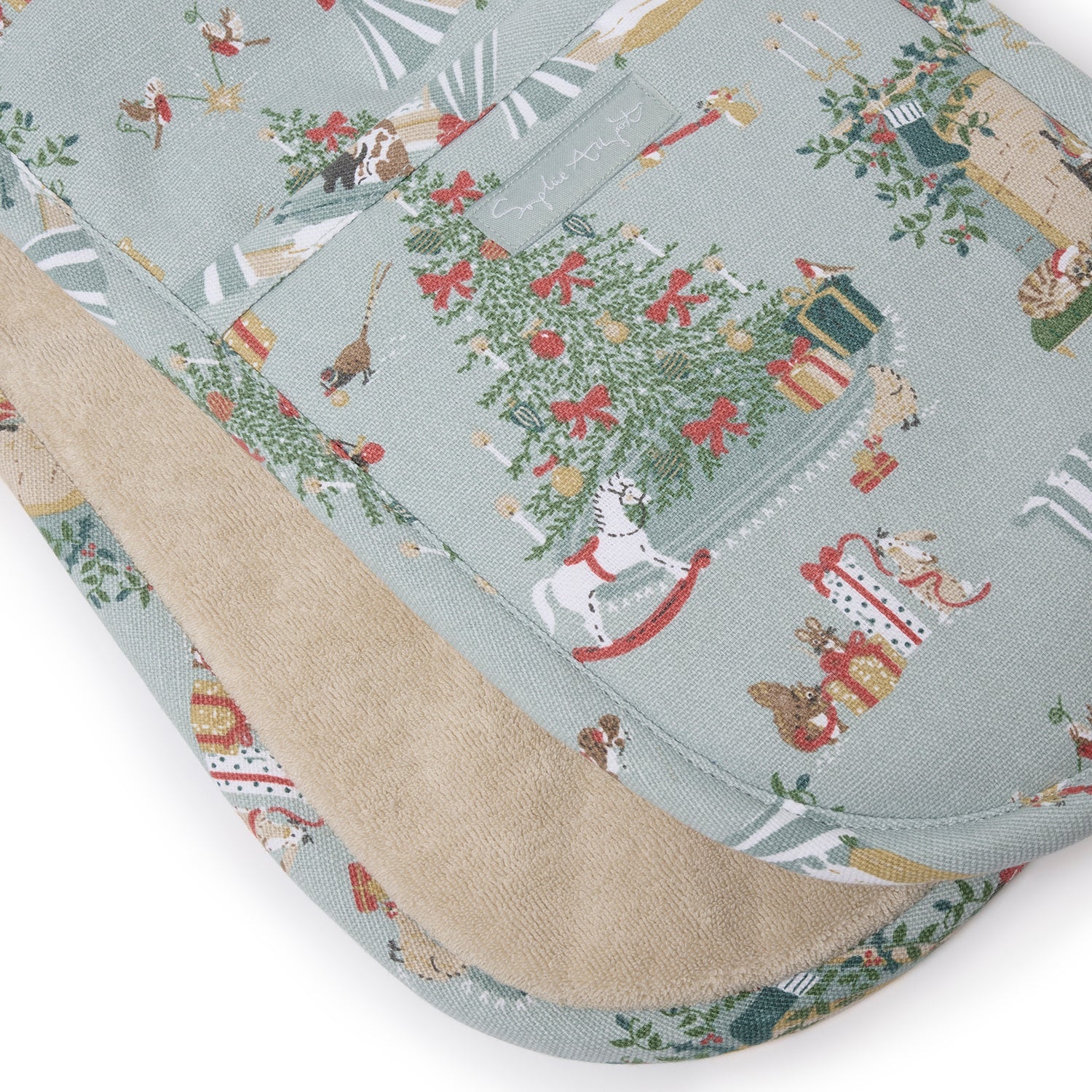Cosy Christmas Double Oven Glove