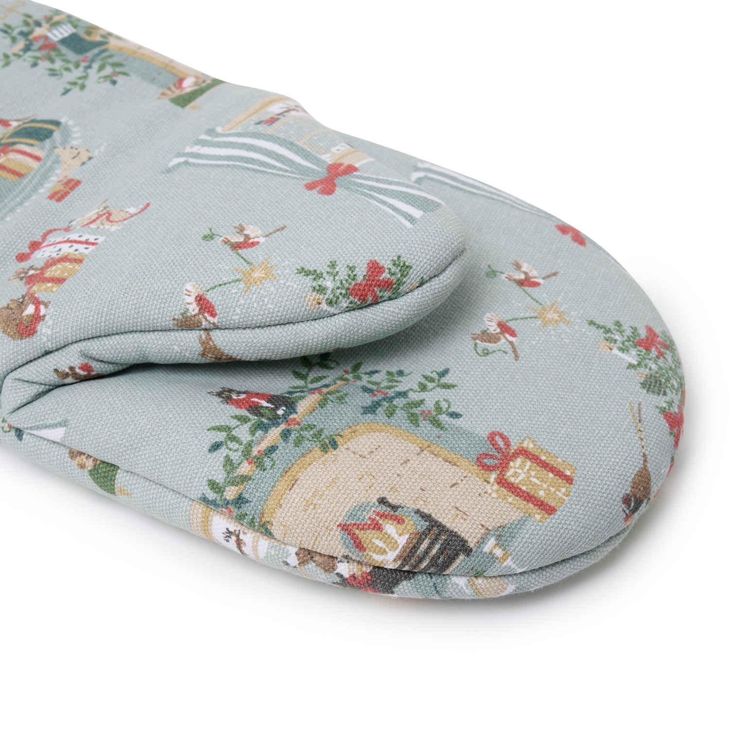 Cosy Christmas Oven Mitt