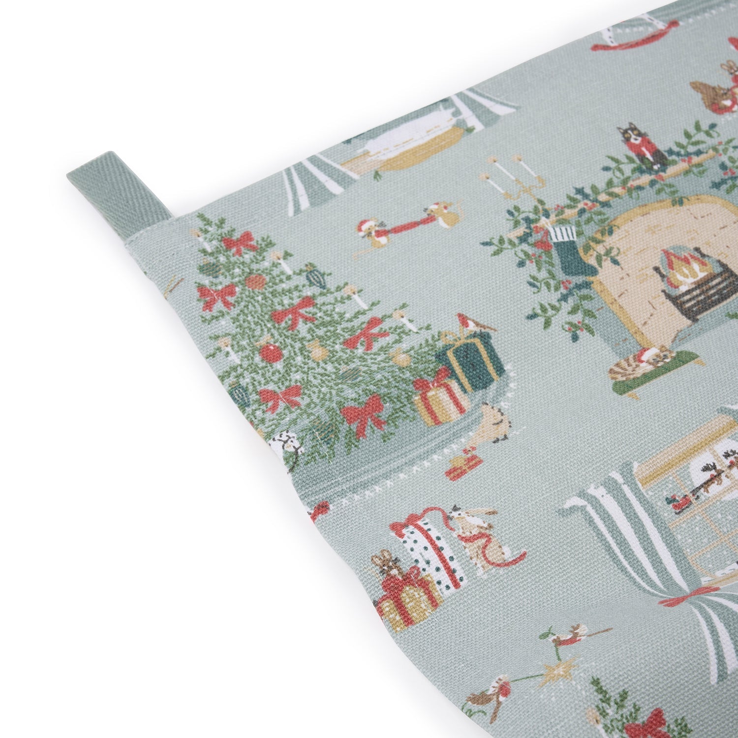 Cosy Christmas Tea Towel