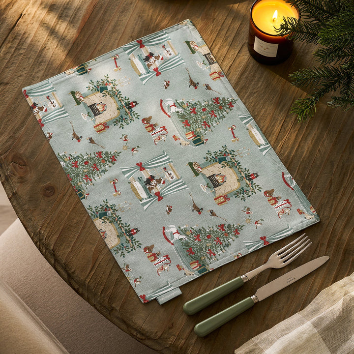 Cosy Christmas Washable Placemats (Set of 2)