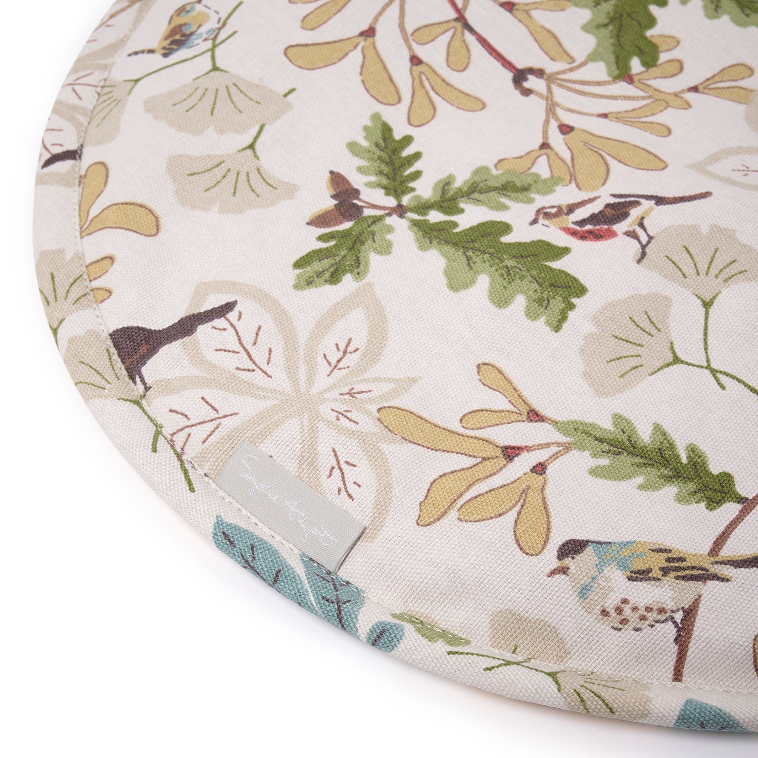 Orchard Birds Circular Hob Cover