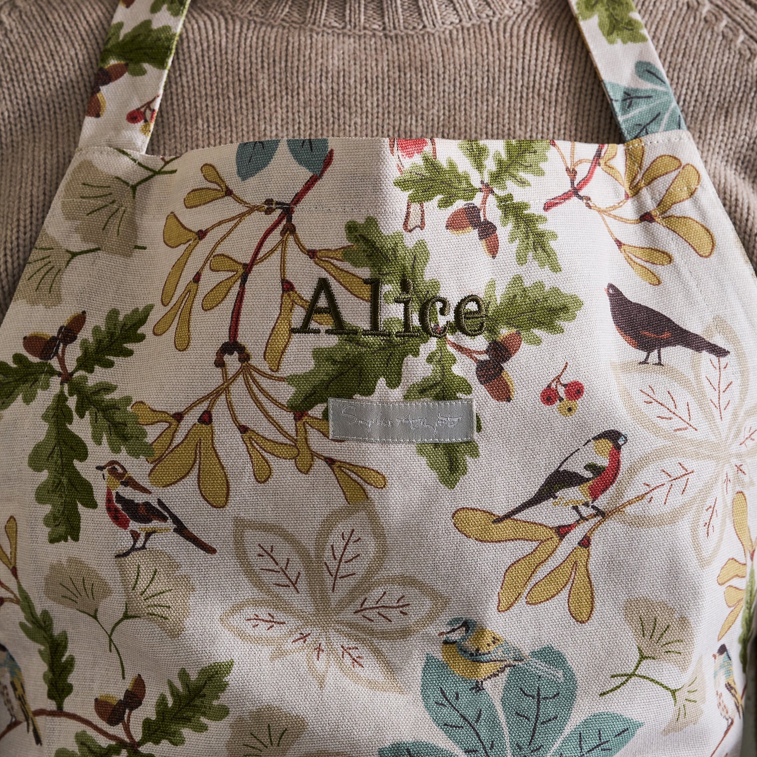 Orchard Birds Apron