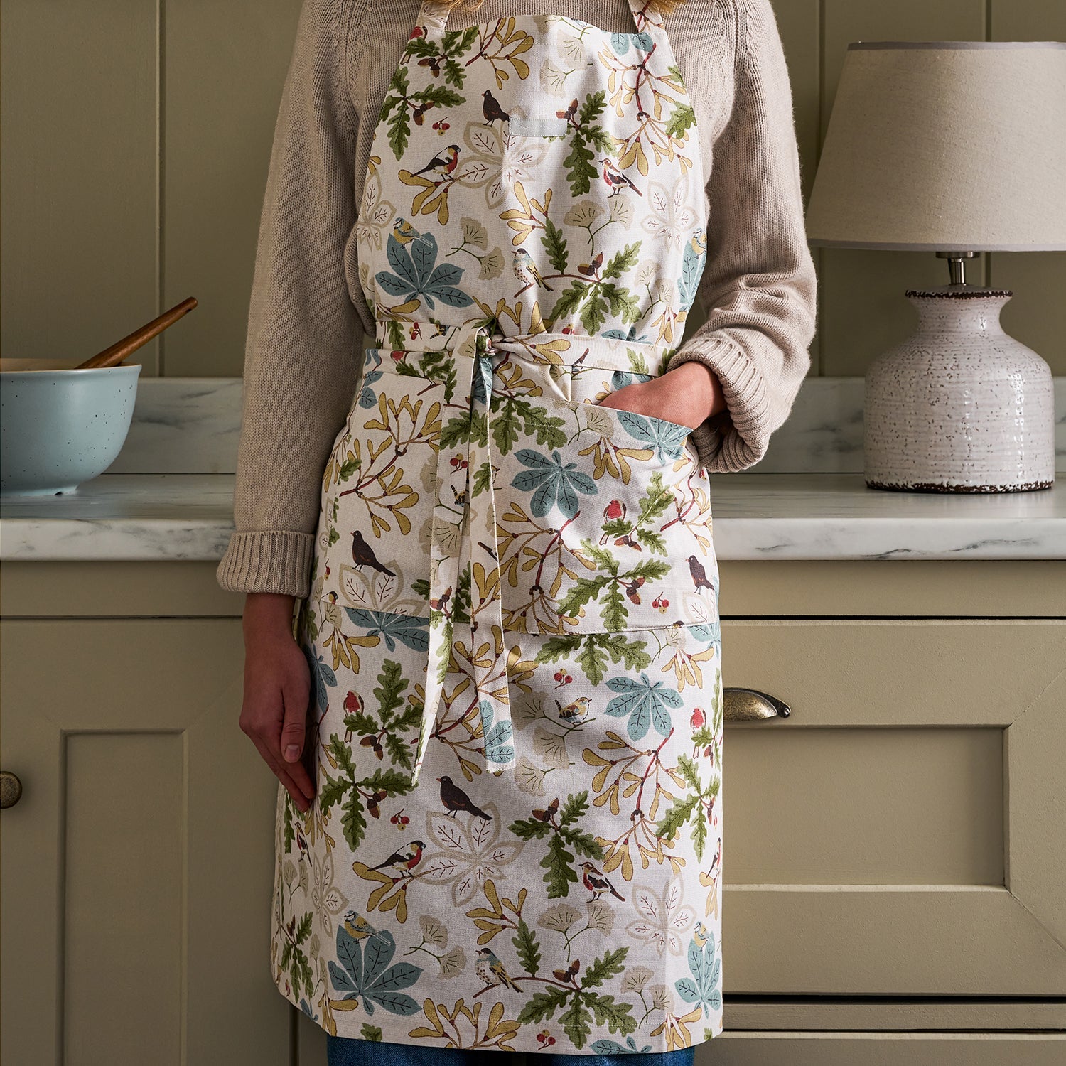 Orchard Birds Apron