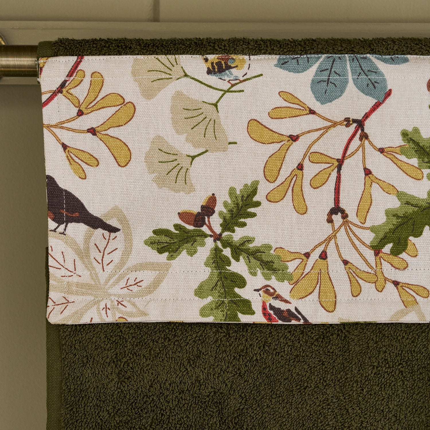 Orchard Birds Roller Hand Towel