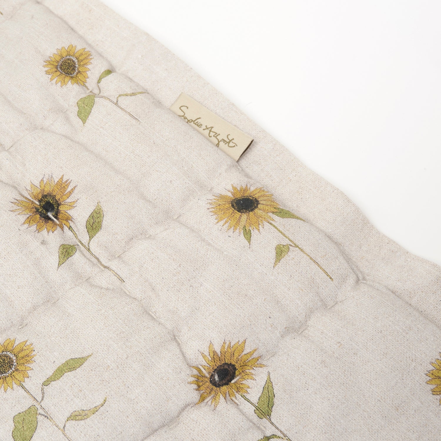 Sunflower Quilted Throw
