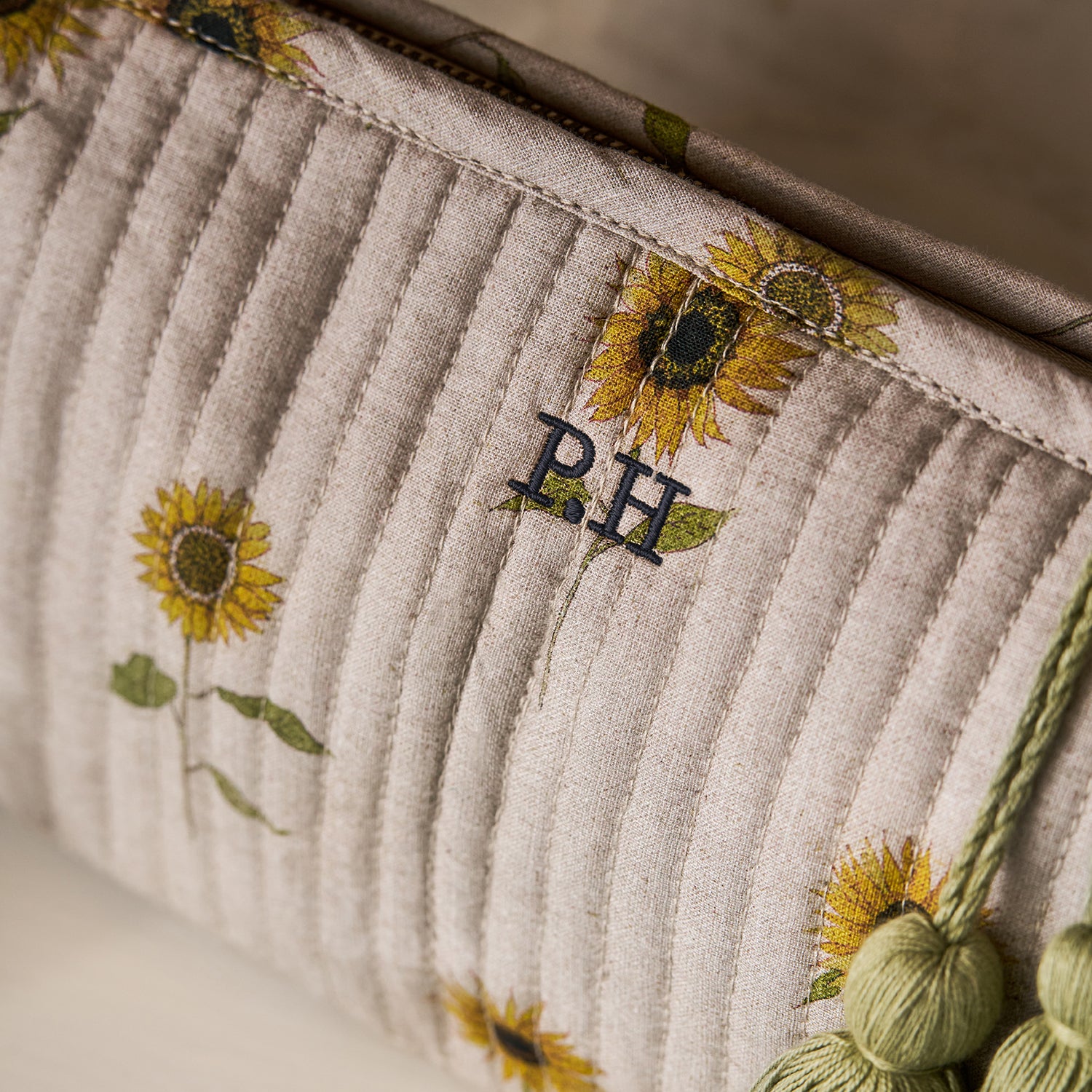 Sunflower Makeup Bag