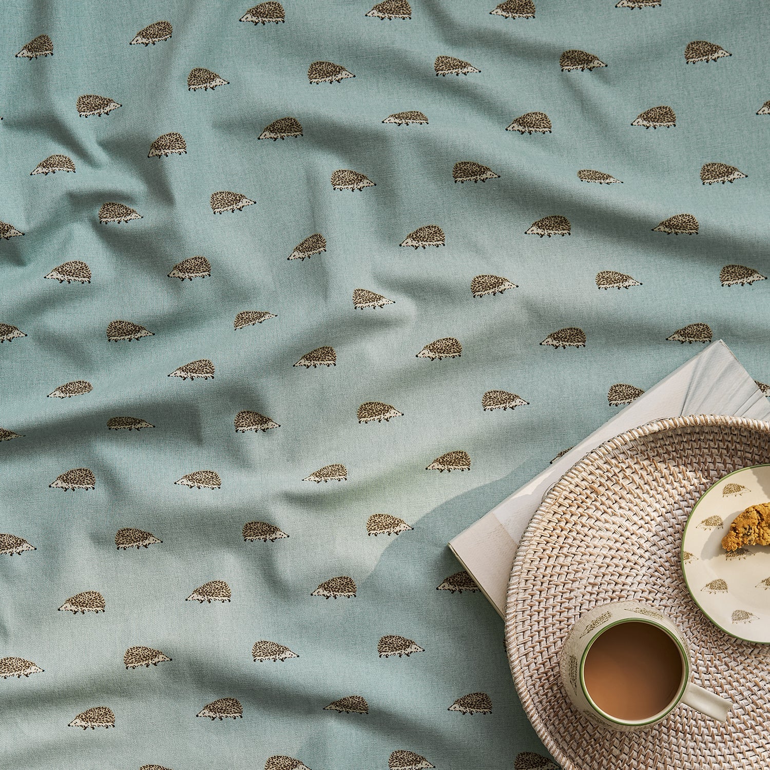 Hedgehogs Fabric by the Metre