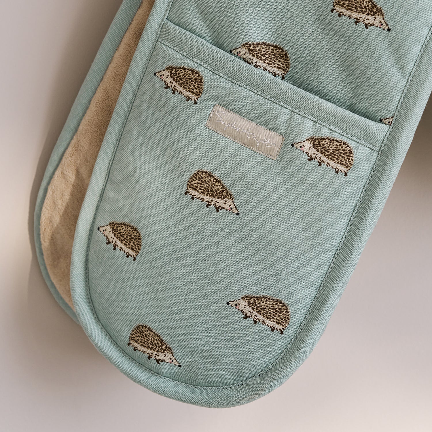 Hedgehogs Double Oven Glove