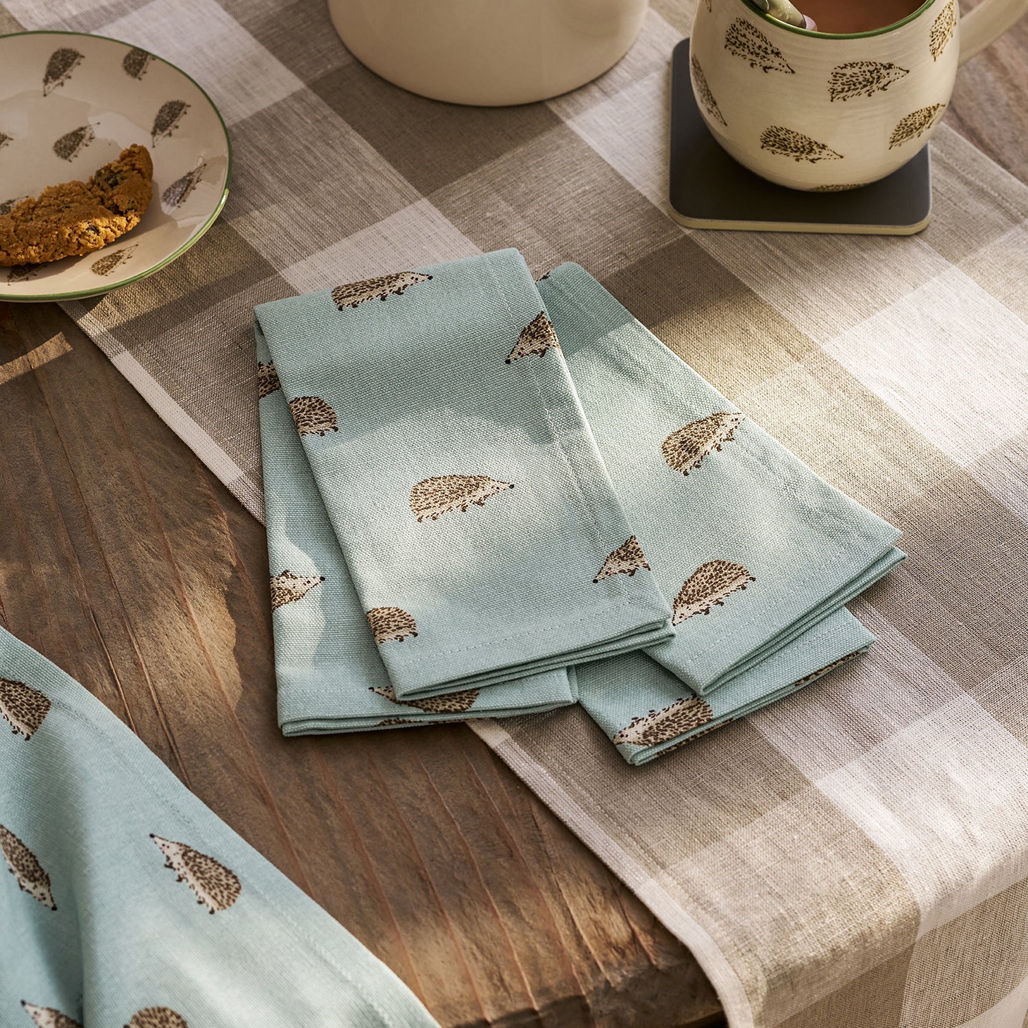 Hedgehogs Napkins (Set of 4)