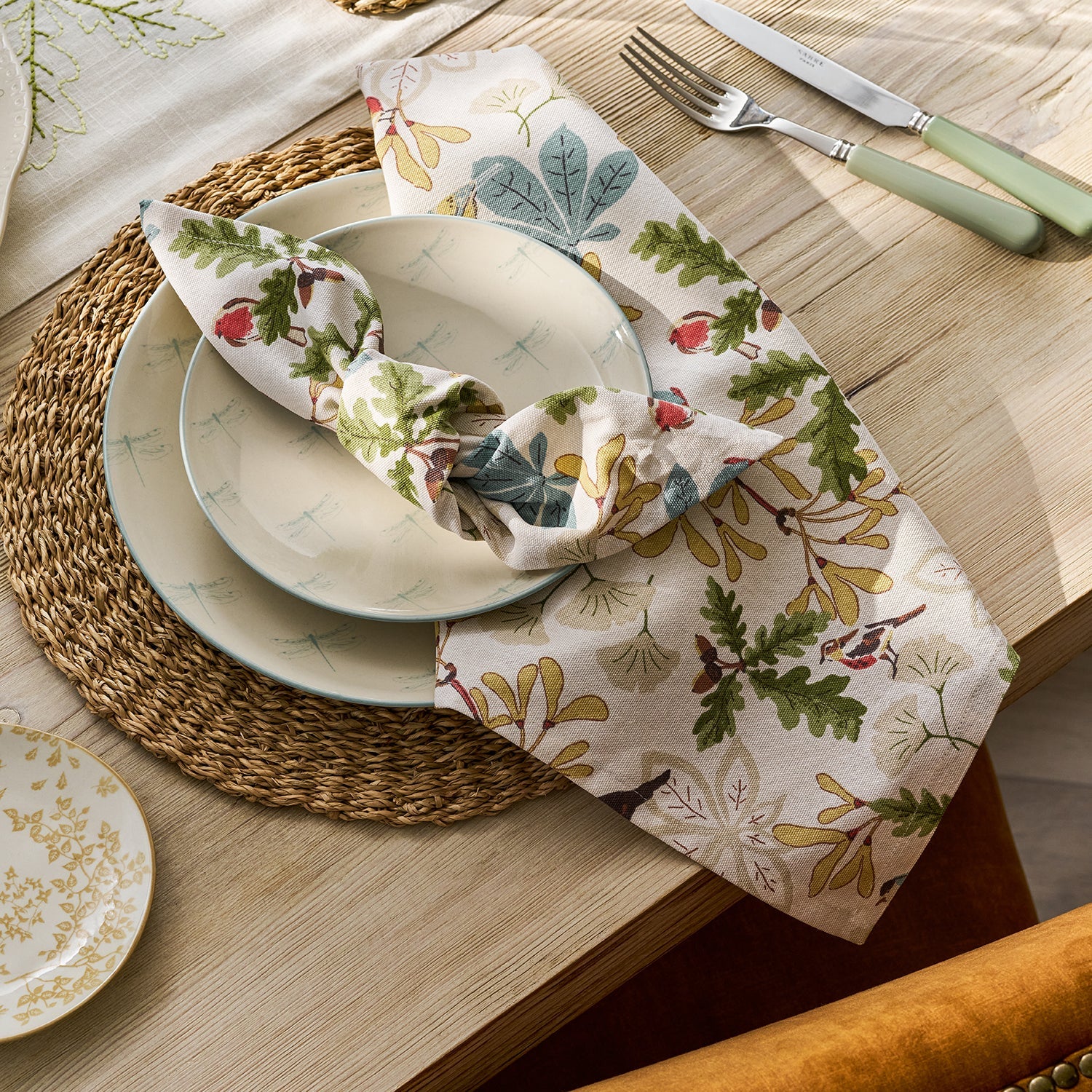Orchard Birds Napkins (Set of 4)