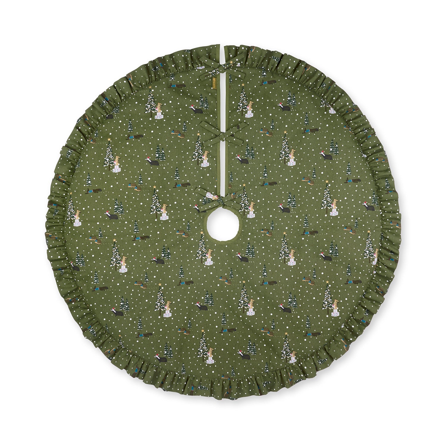 Festive Forest Tree Skirt