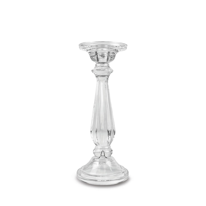 Clear Glass Candlestick