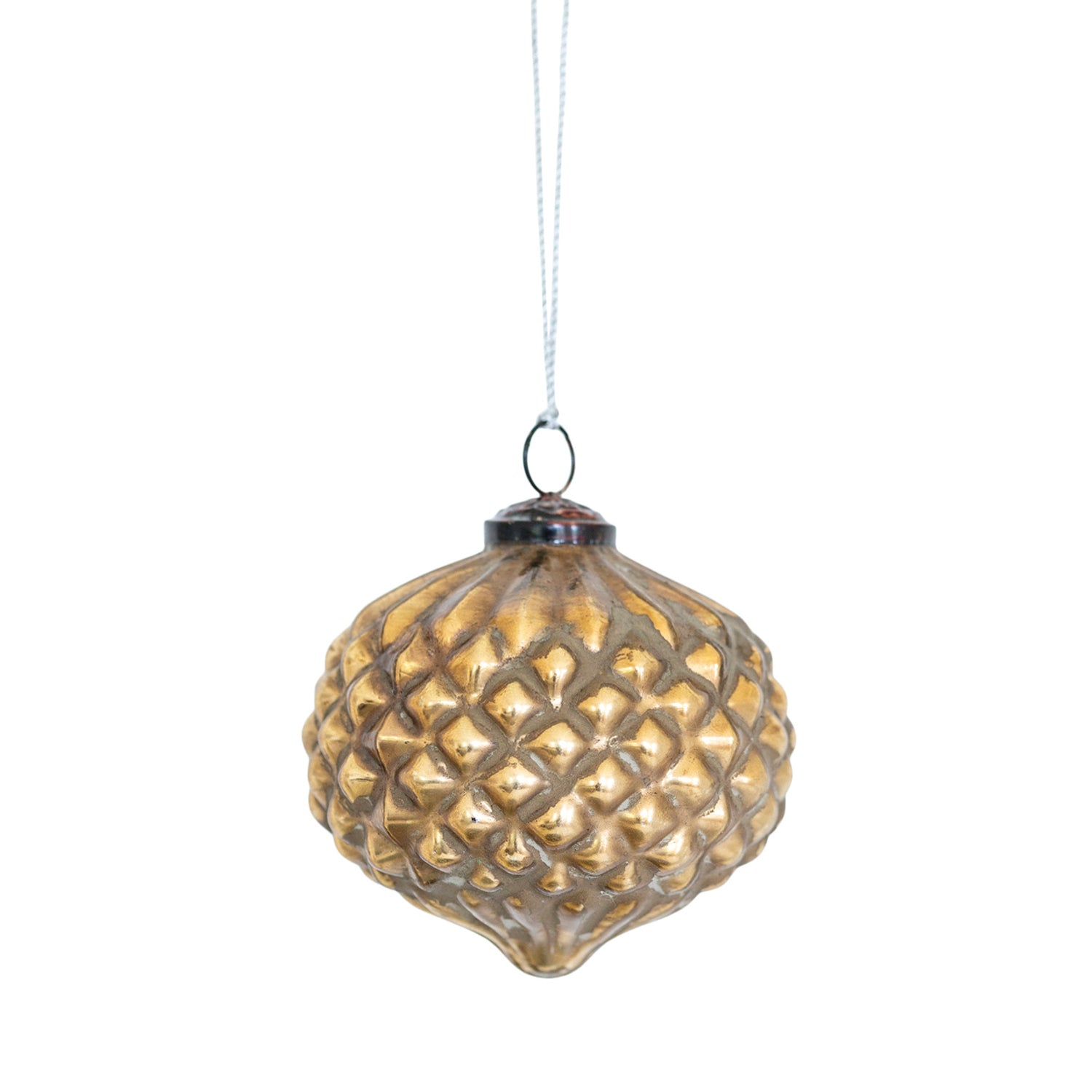 Gold Russe Onion Bauble