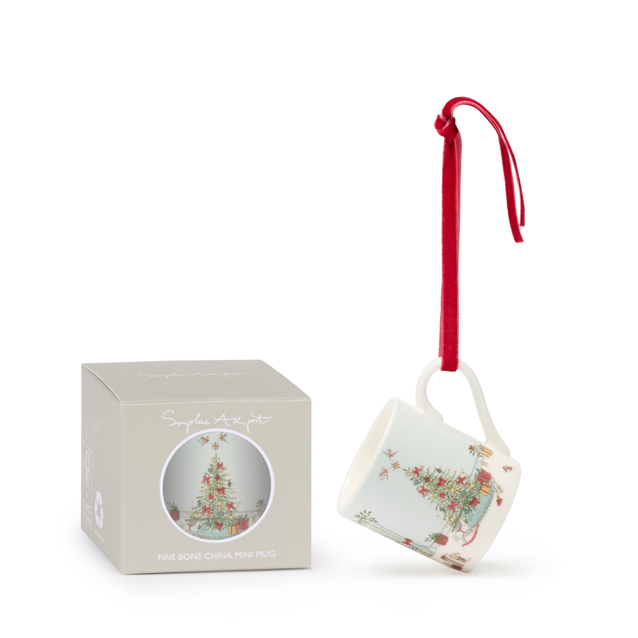 Cosy Christmas Mini Mug Bauble