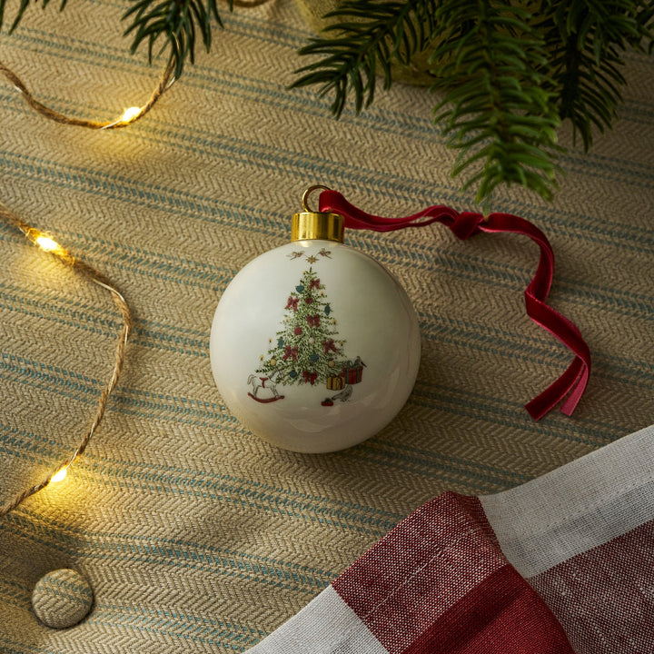 Christmas Tree China Bauble