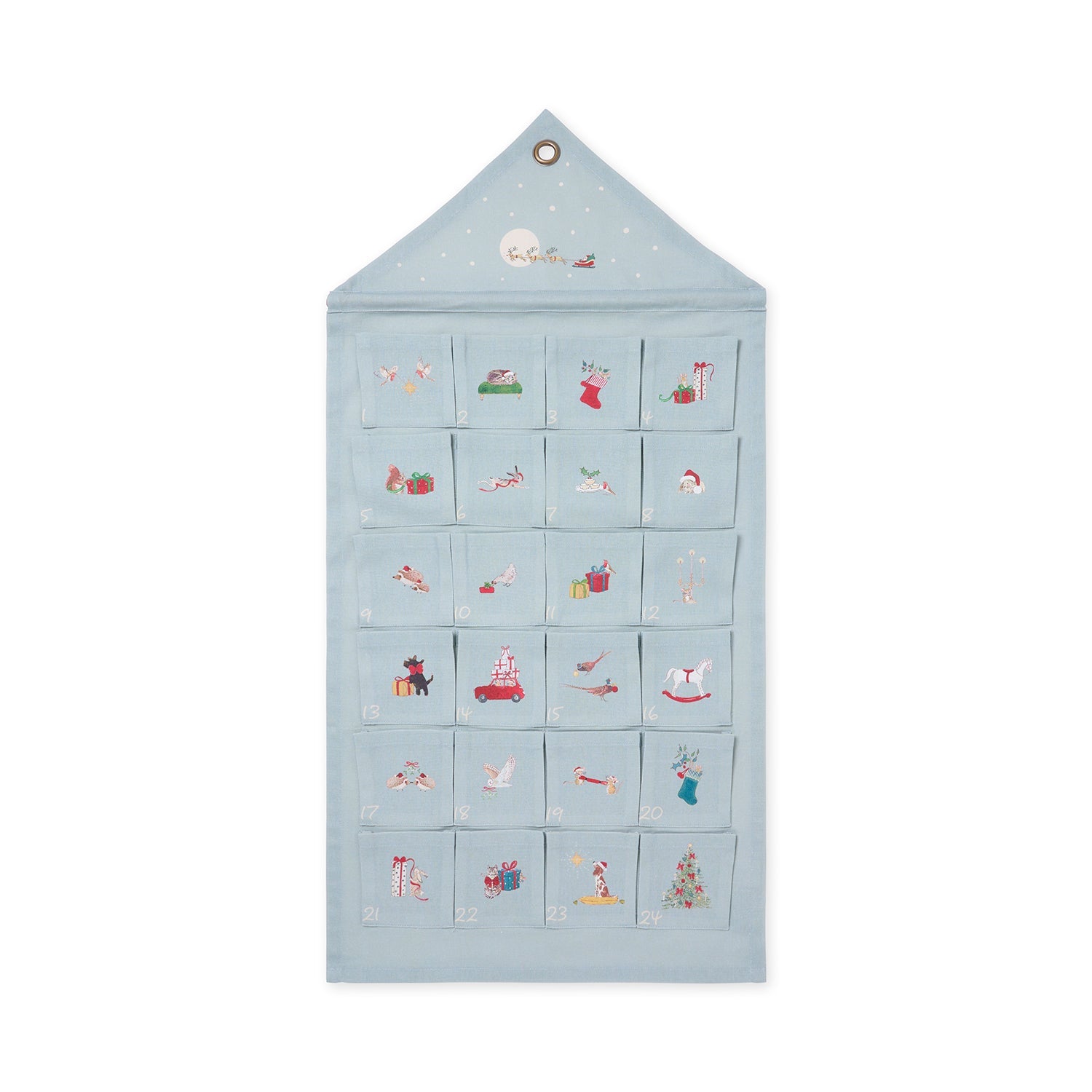Cosy Christmas Fabric Advent Calendar