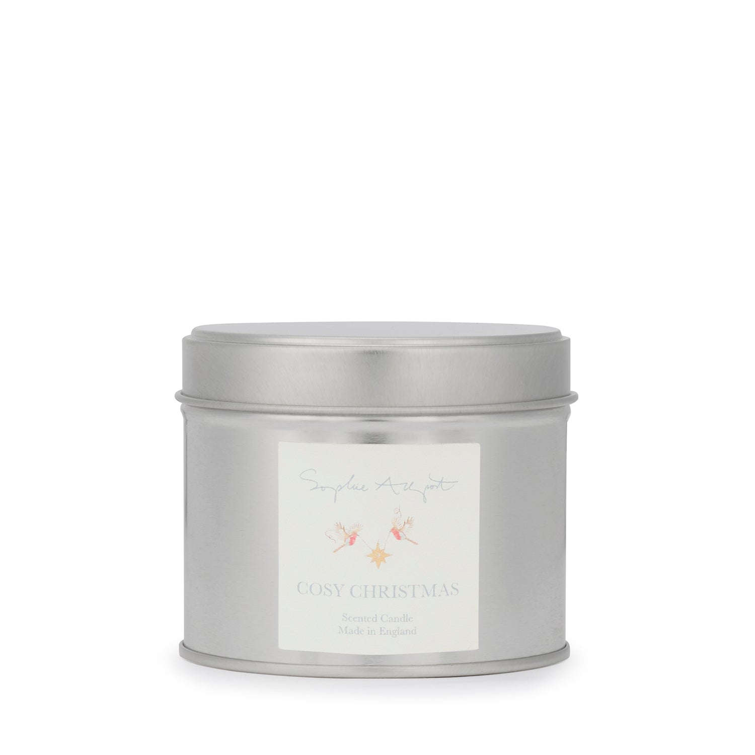 Cosy Christmas Tin Candle