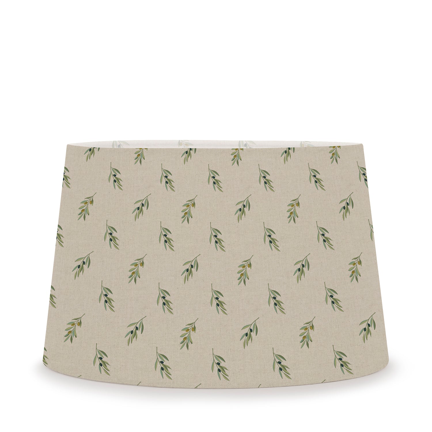 Olive Linen Lampshade