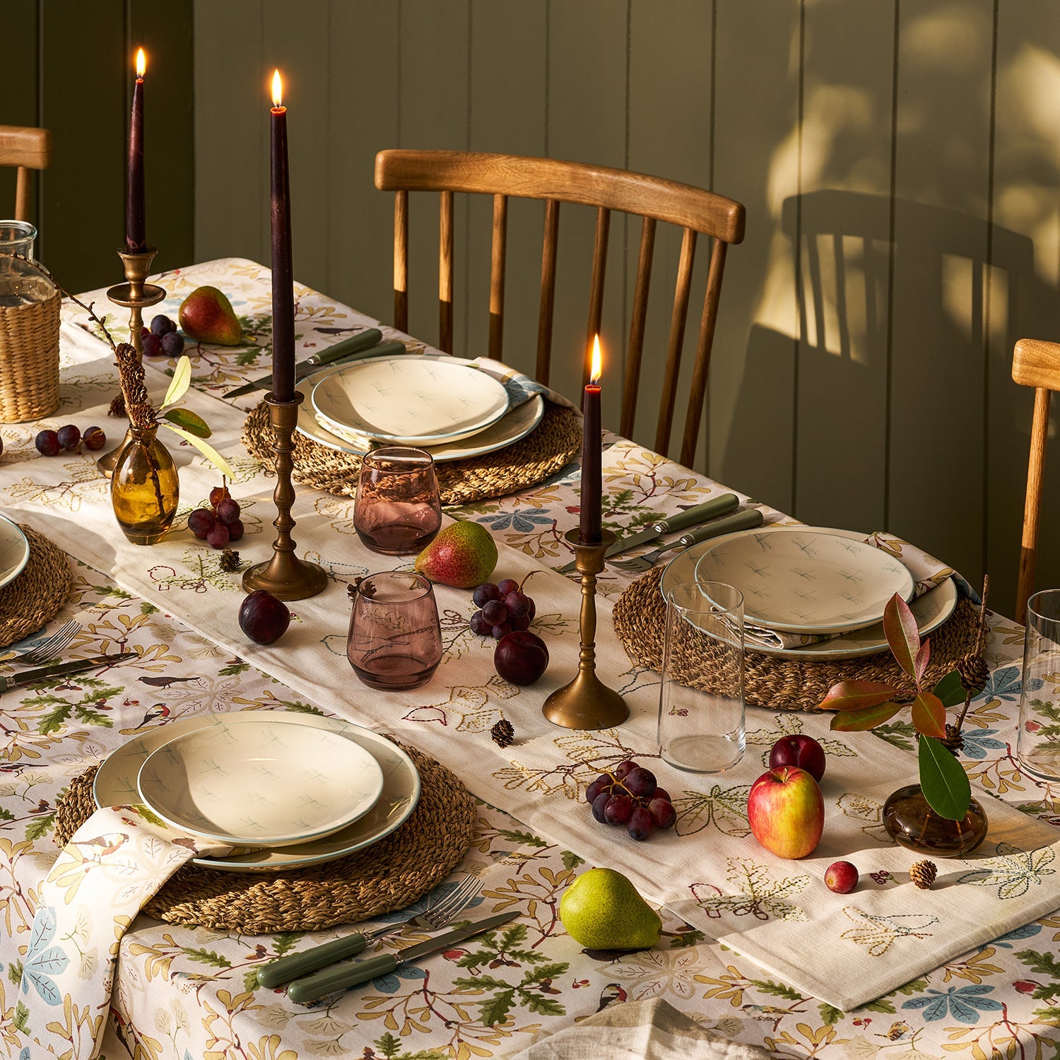 Orchard Birds Napkins (Set of 4)