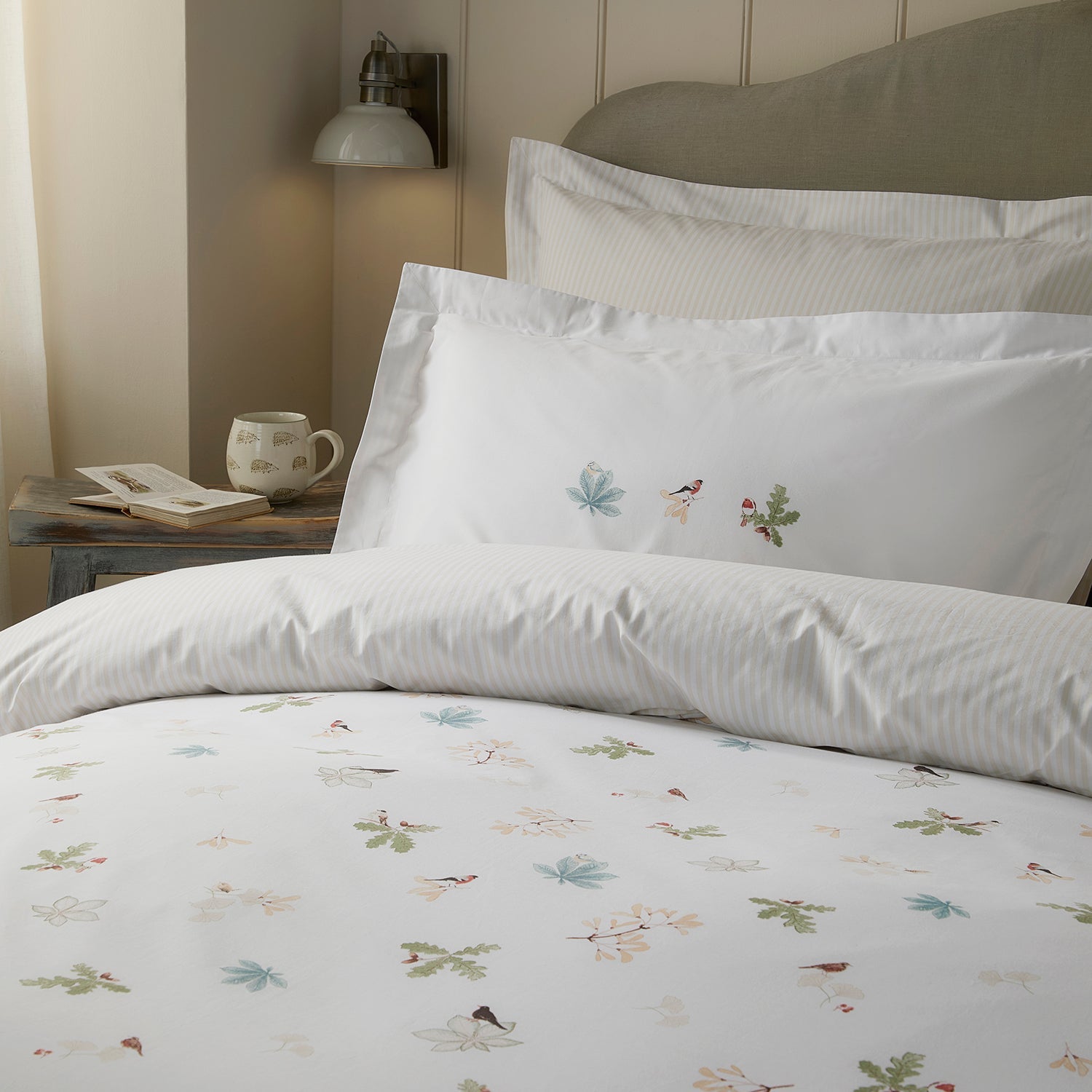 Orchard Birds Bedding Set