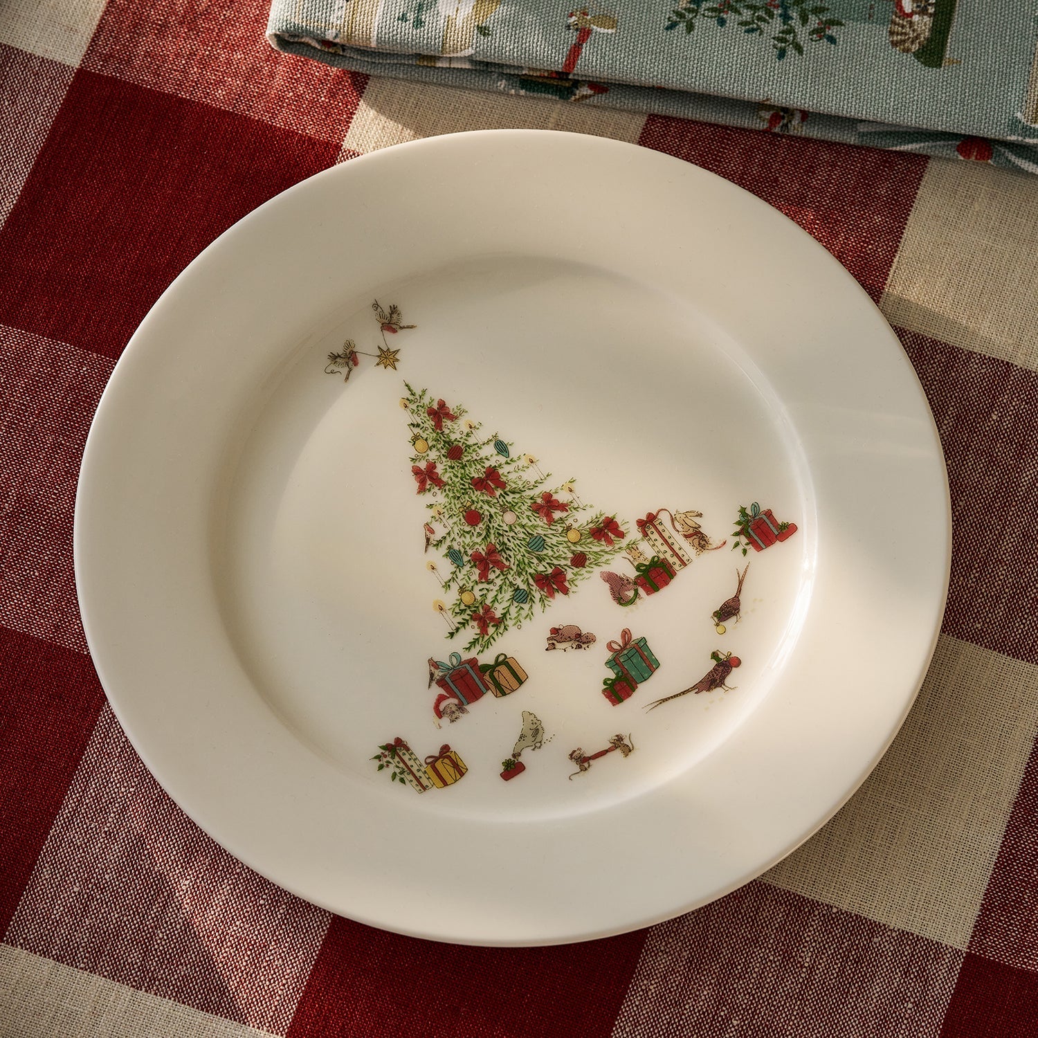 Cosy Christmas China Side Plate