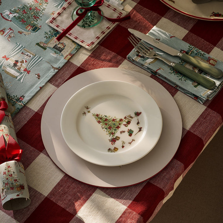 Cosy Christmas China Side Plate