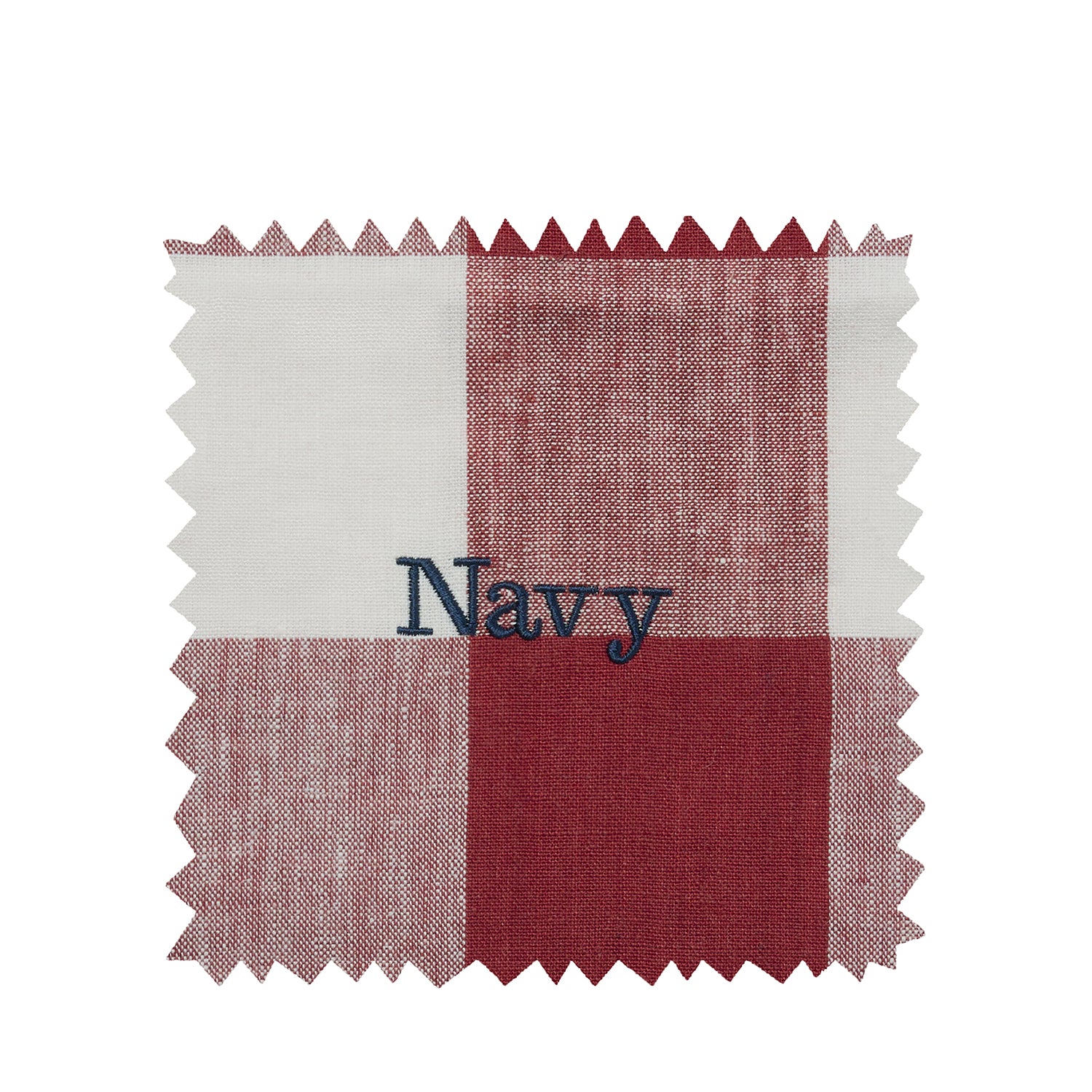 Rustic Red Gingham Linen Bow