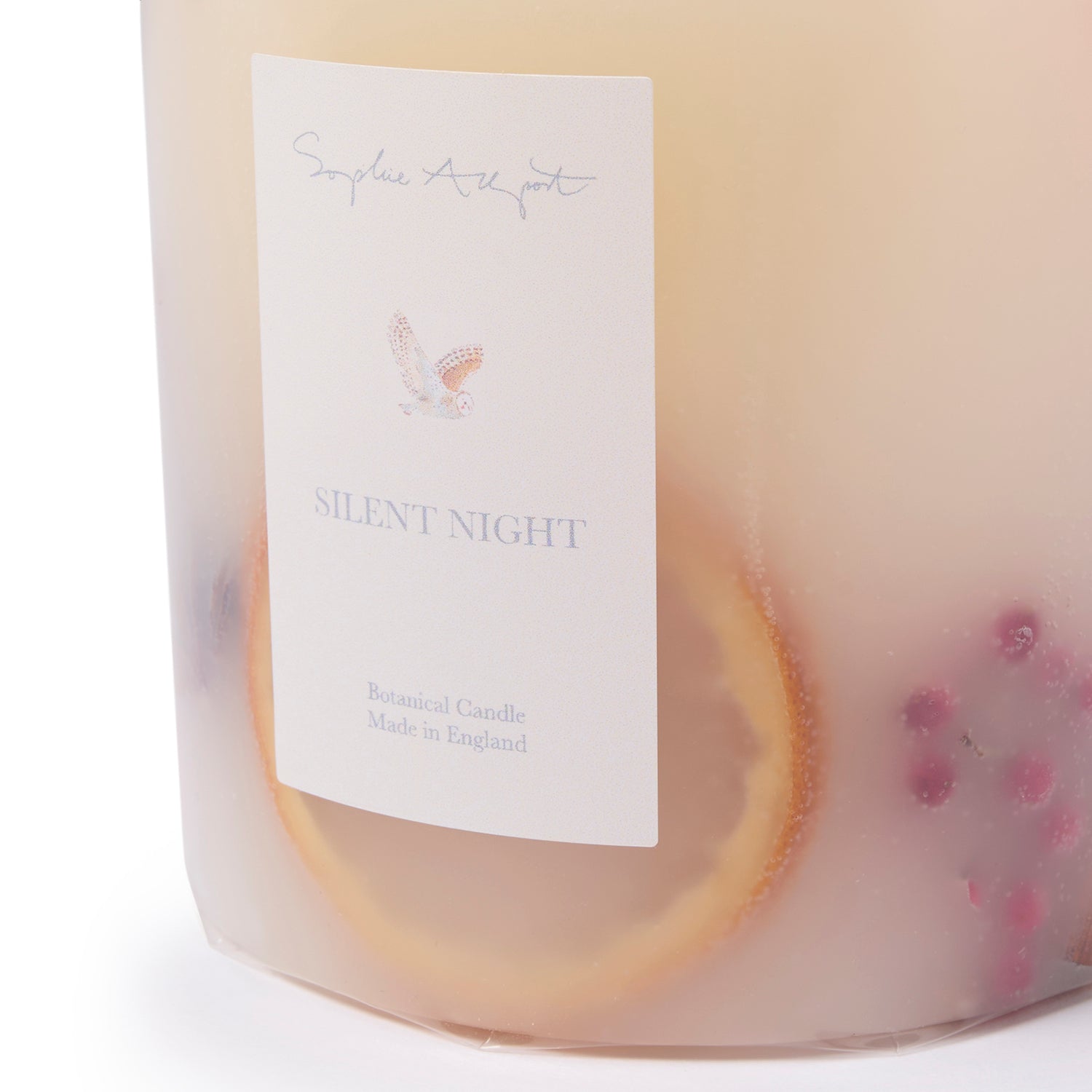 Silent Night Botanical Candle