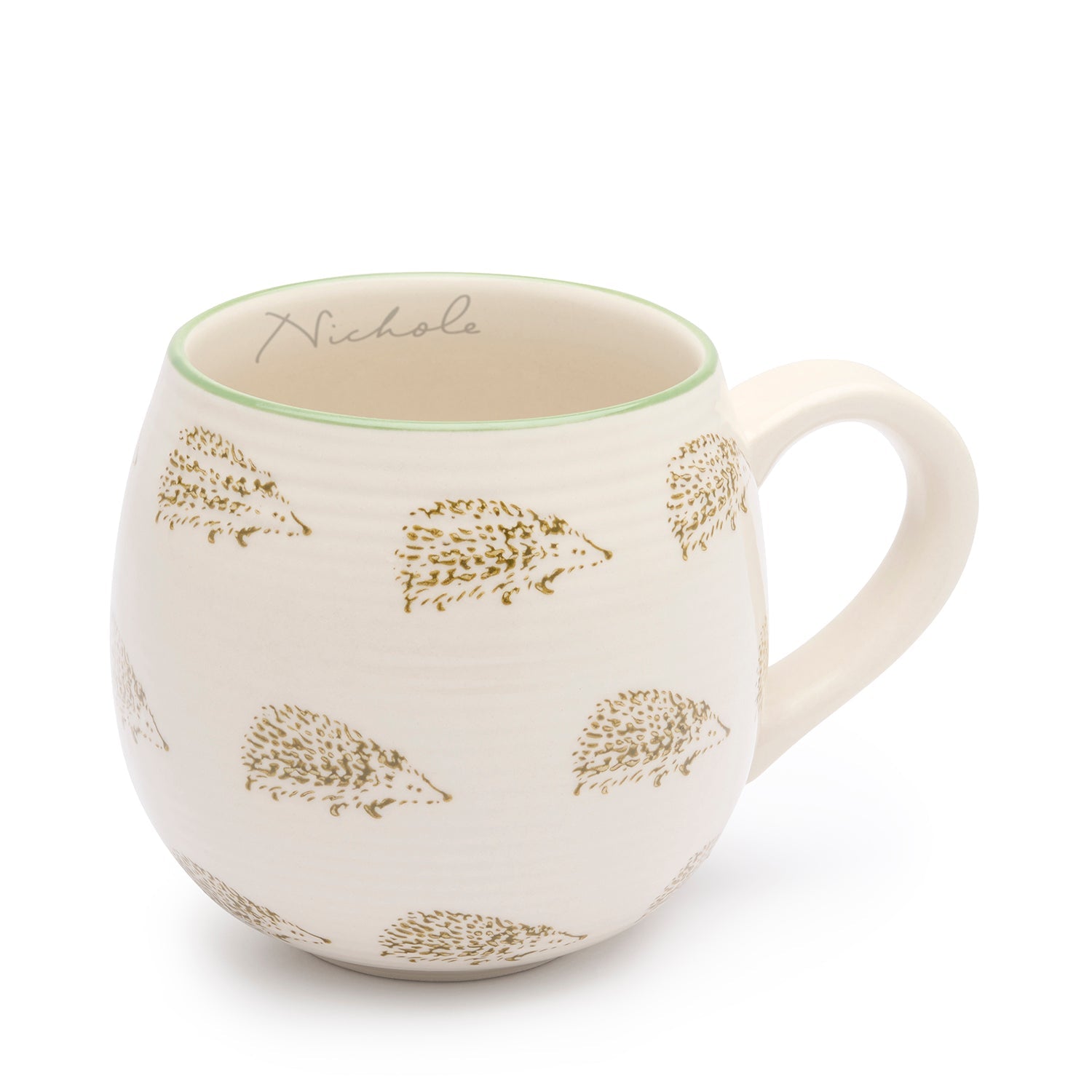 Hedgehogs Stoneware Mug