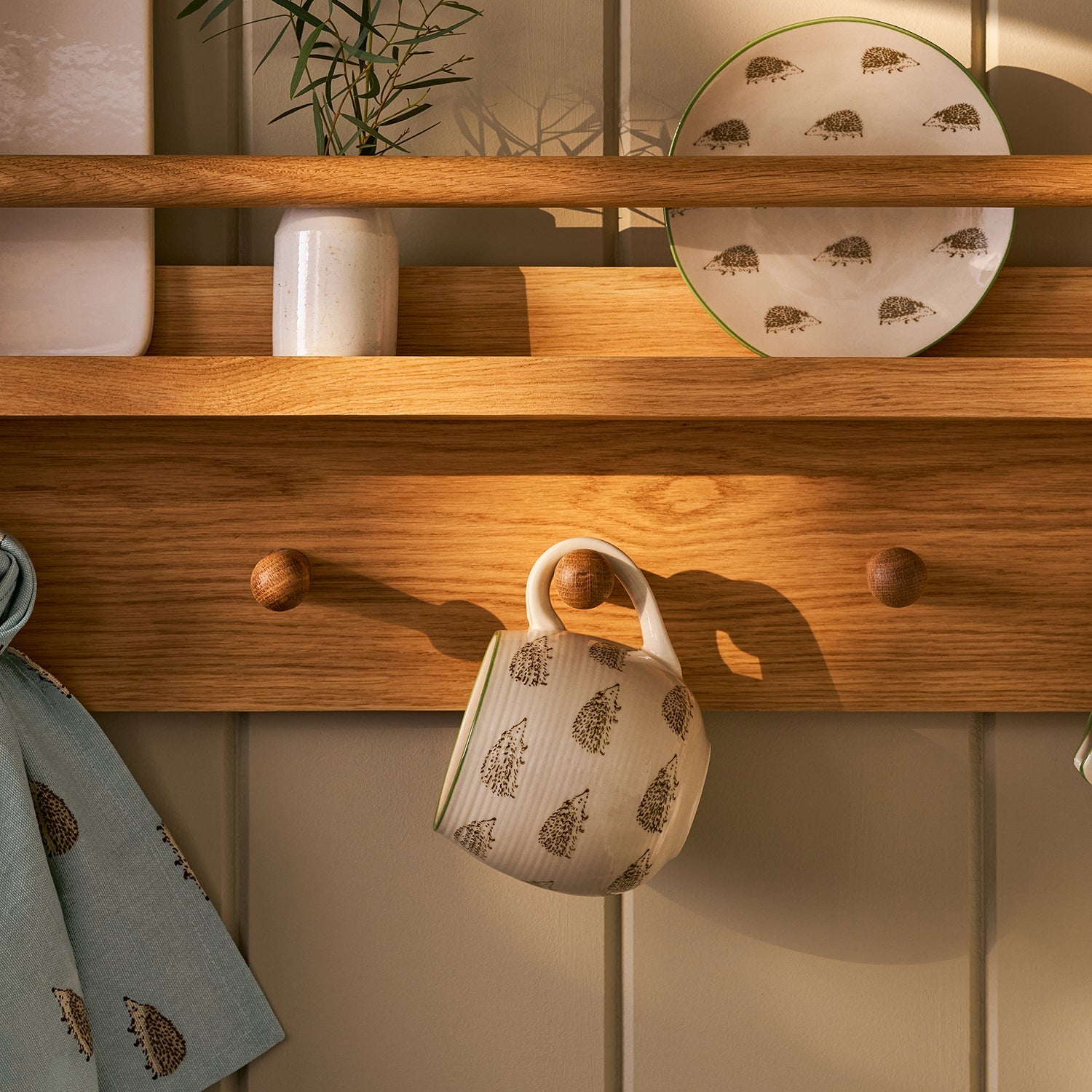 Hedgehogs Stoneware Mug