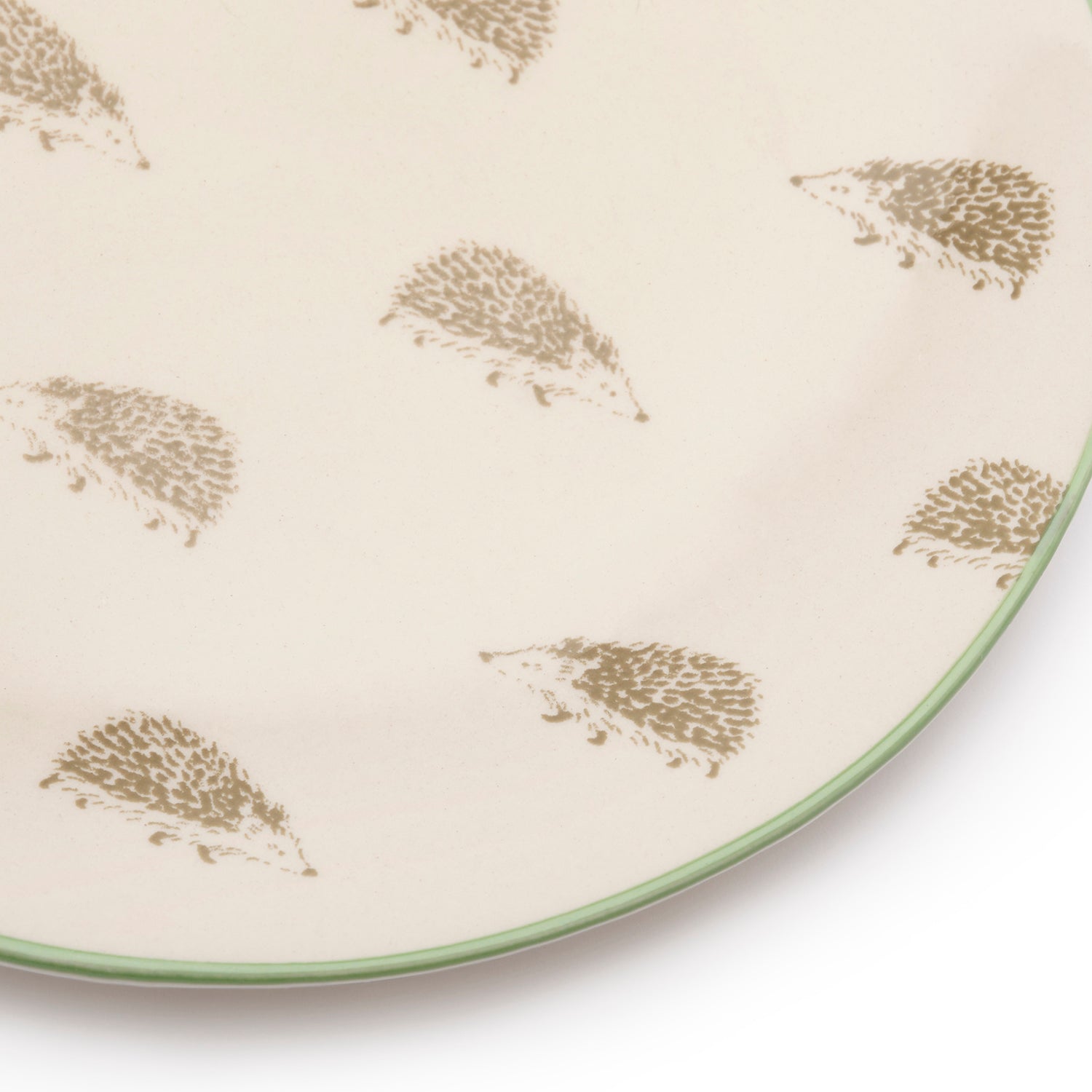 Hedgehogs Stoneware Small Side Plate