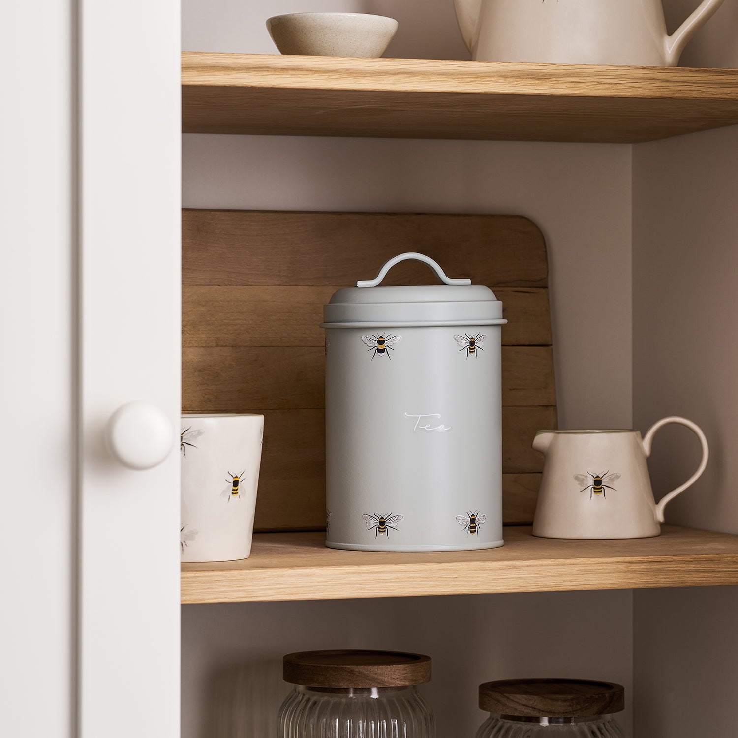 Bees Tea Storage Tin