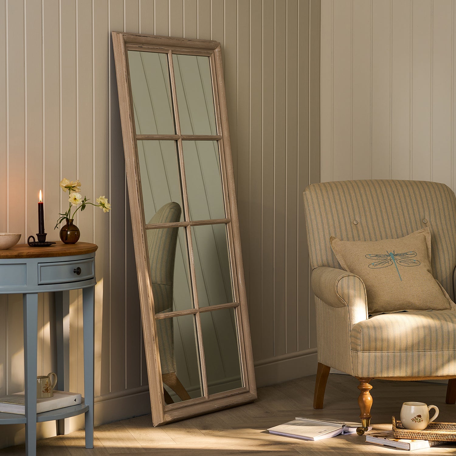 Langham Panelled Mirror