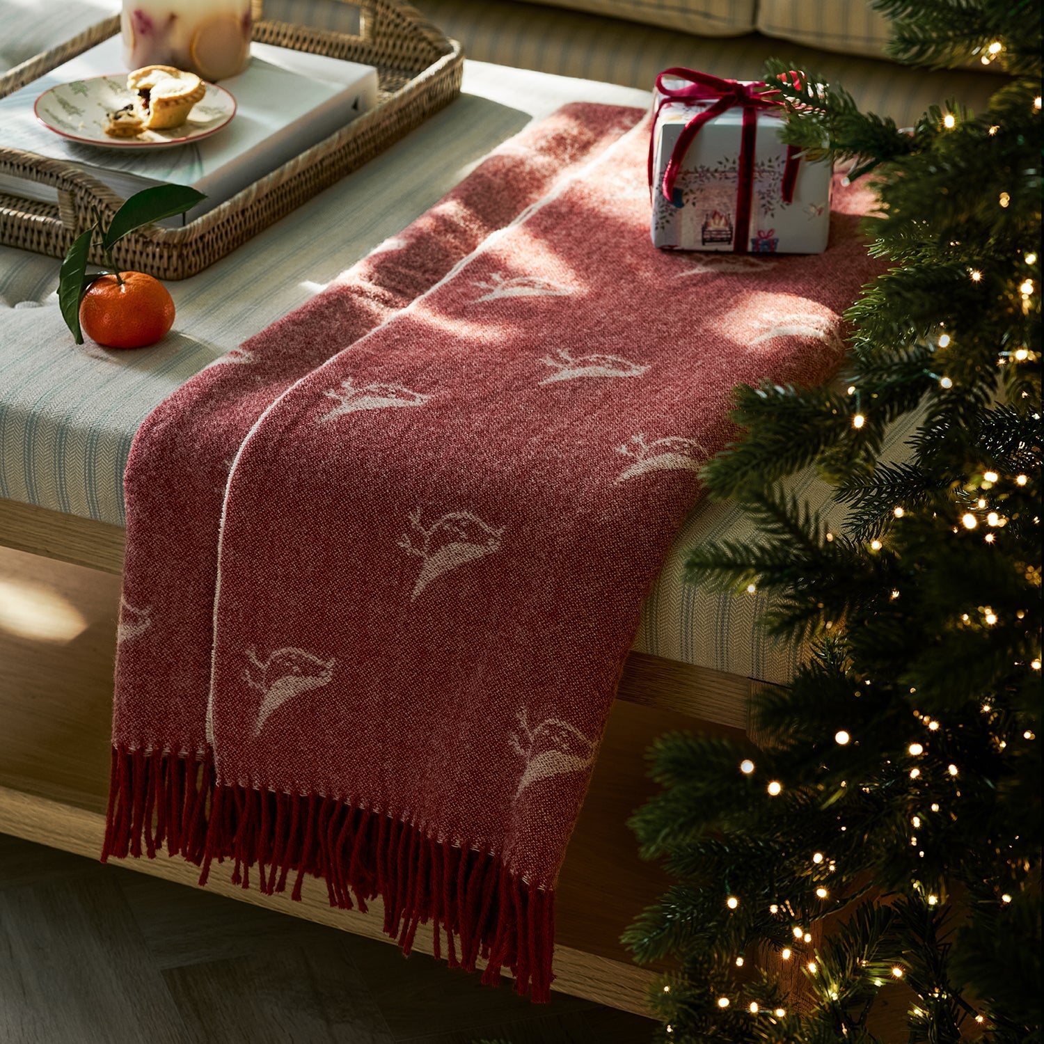 Robin Wool Throw