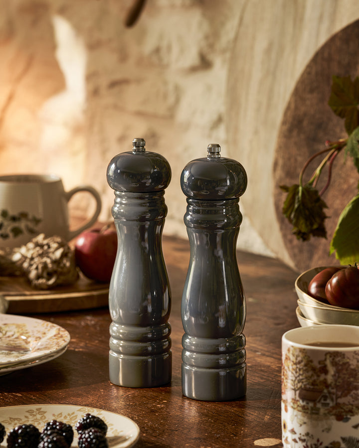 Grey Salt & Pepper Mills