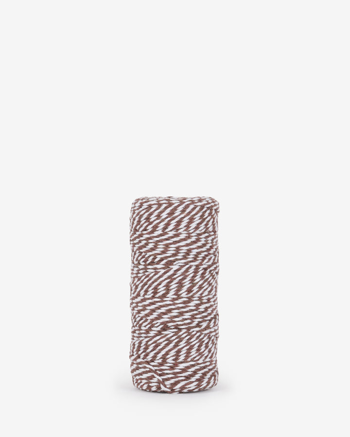 Brown & White String
