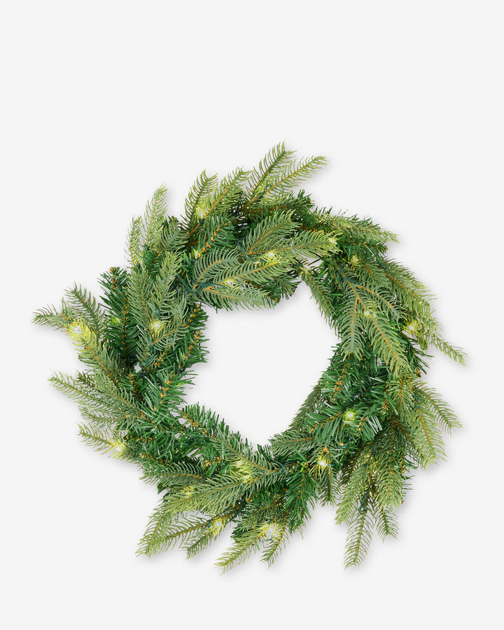 Pre-Lit Christmas Wreath
