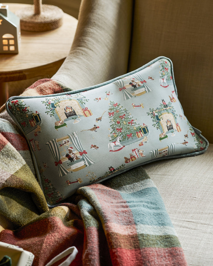 Cosy Christmas Rectangular Cushion - Small