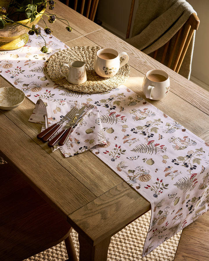 Autumn Forage Table Runner