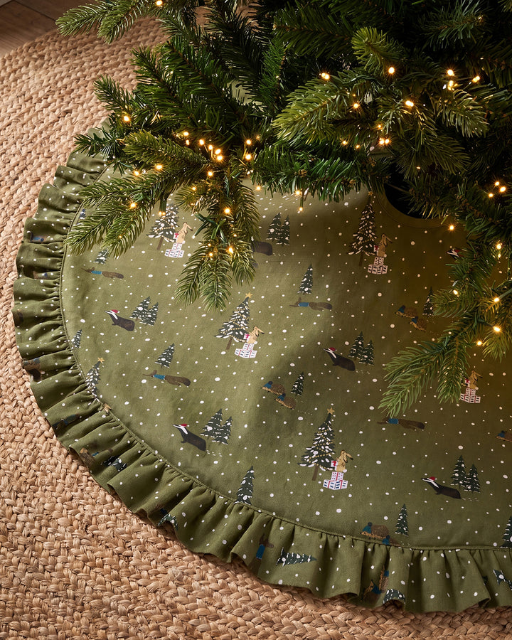 Festive Forest Tree Skirt