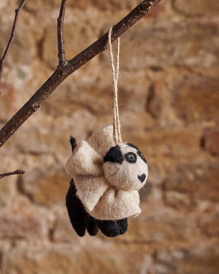 Douglas Dog Halloween Felt Bauble