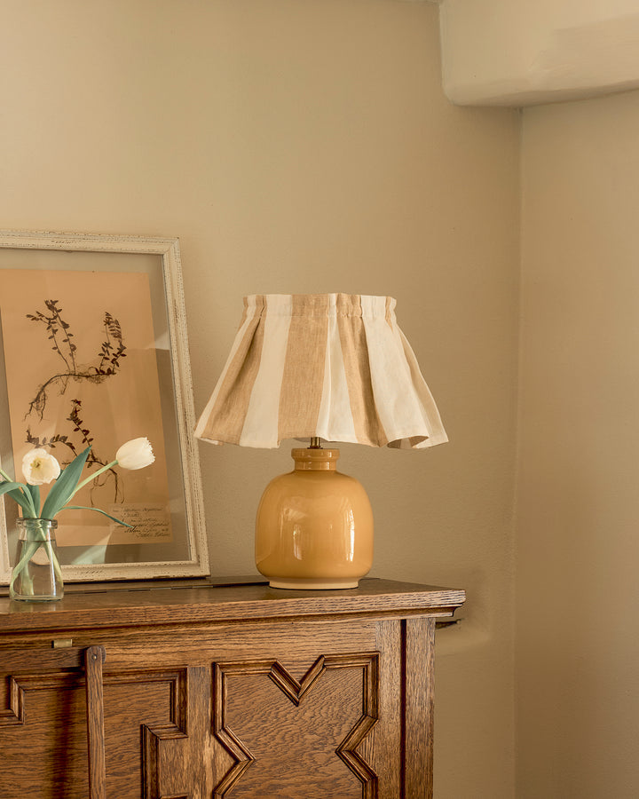 Hambleton Ceramic Ochre Table Lamp Base