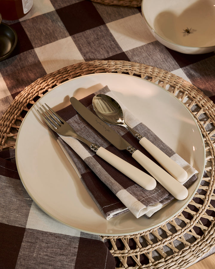 Ivory Handle Cutlery Set