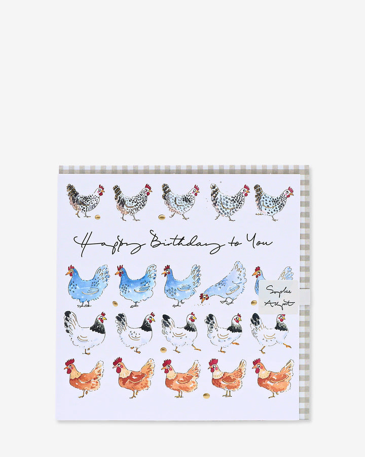 Lay a Little Egg Birthday Card