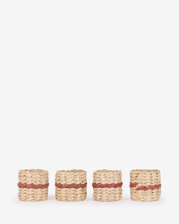 Wicker Napkin Rings (Set of 4)