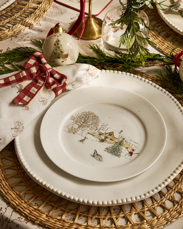 Snowy Village Side Plate