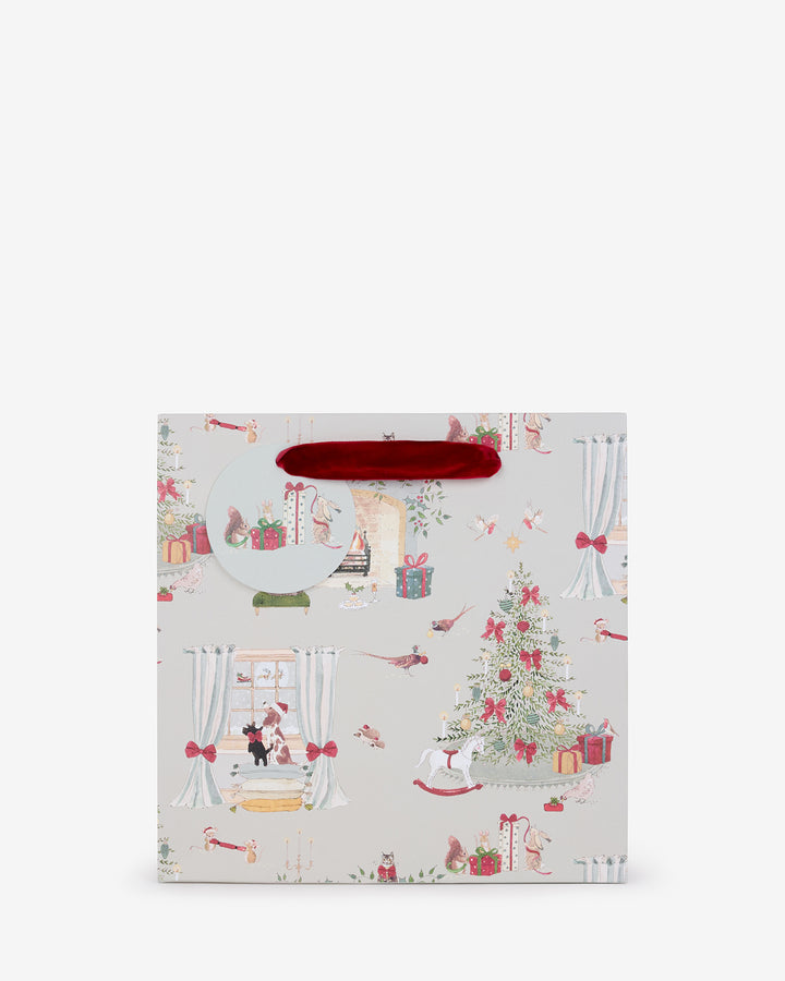 Cosy Christmas Gift Bag